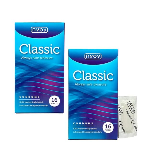 ⁦كوندوم NYOY CLASSIC CONDOM⁩ - الصورة ⁦1⁩
