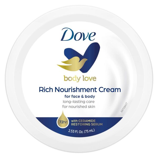 ⁦DOVE BODY LOVE RICH NOURISHMENT CREAM⁩ - الصورة ⁦1⁩