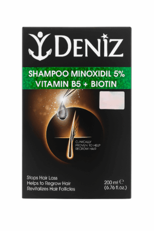 DENIZ SHAMPOO MINOXIDIL VIT.B5+ BIOTIN