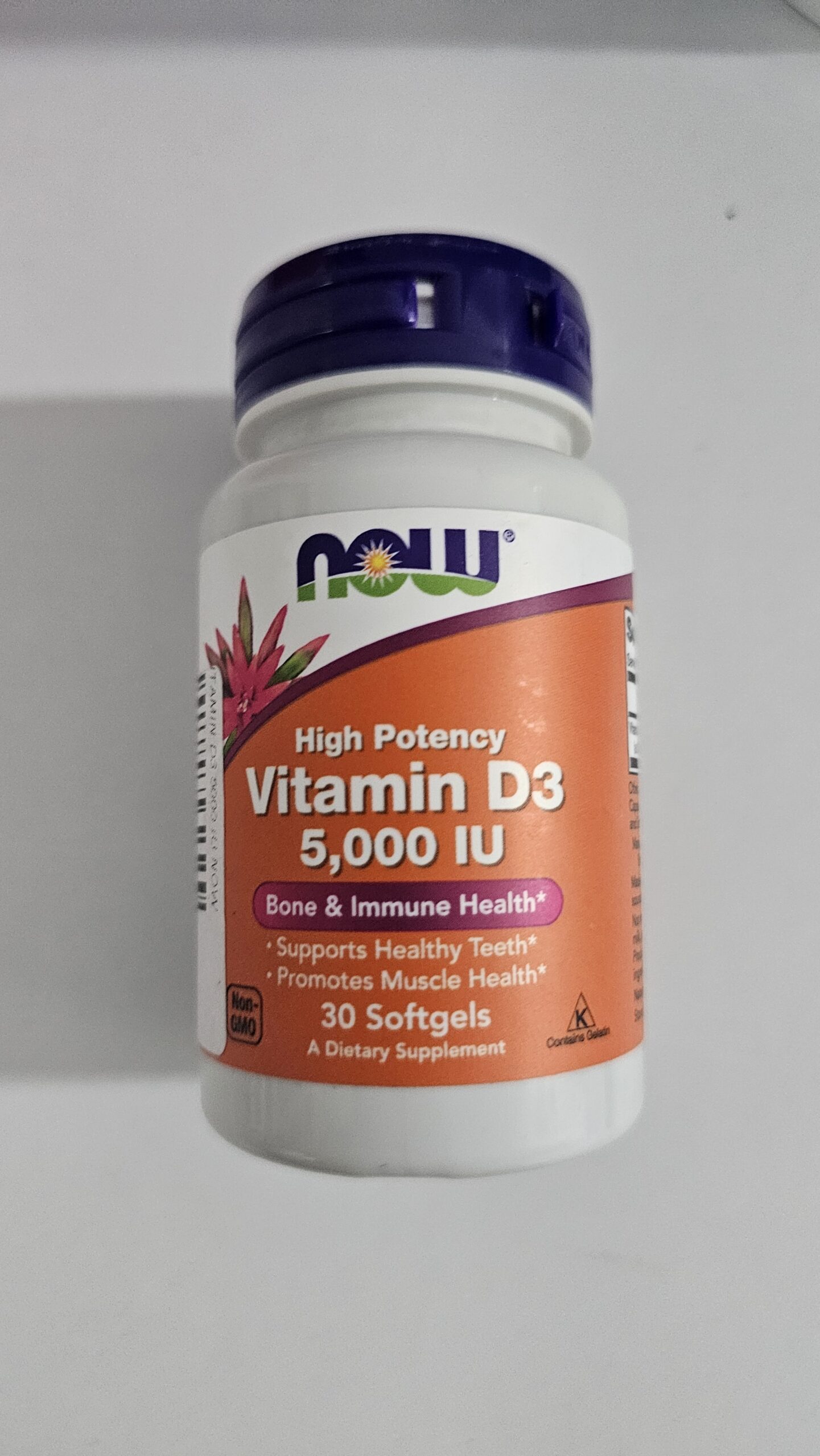 20251006_193119 VITAMIN D3 5000IU NOW - الصورة 1