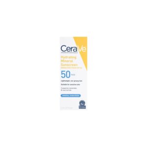 CERAVE HYDRATING MINERAL SUNSCREEN 50 FACE
