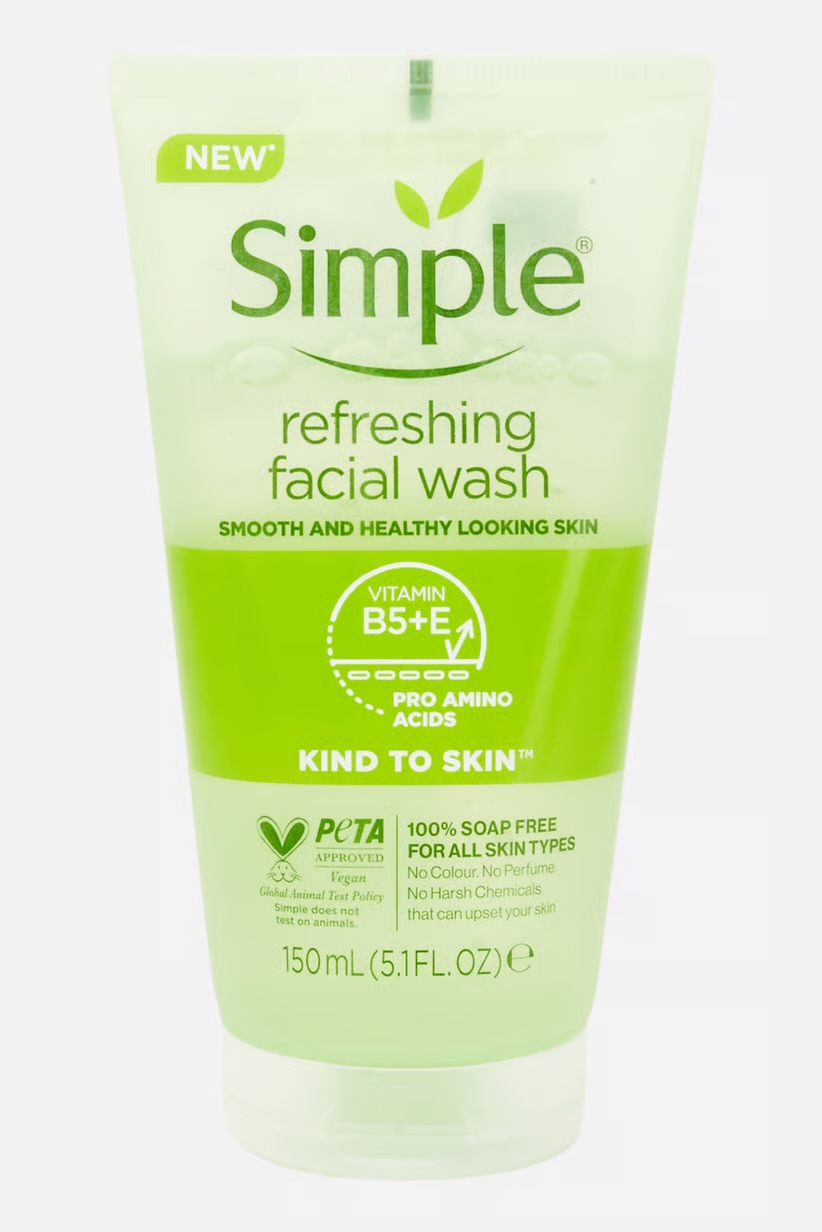 IMG_0294 SIMPLE REFRESHING FACIAL WASH - الصورة 1
