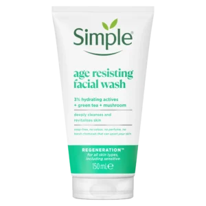 SIMPLE AGE RESISTING FACIAL WASH