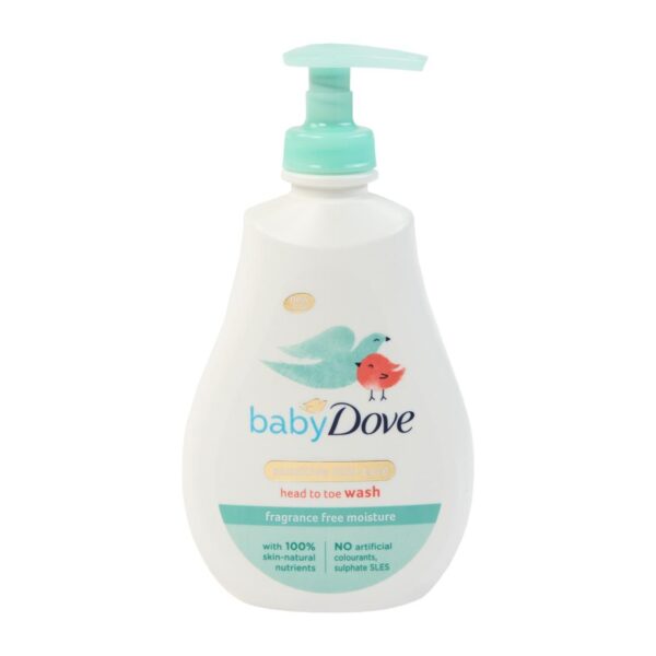 ⁦BABY DOVE SENSITIVE SKIN CARE HEAD TO TOE⁩ - الصورة ⁦2⁩