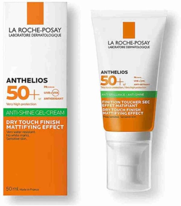 ⁦La Roche-Posay Anthelios 50+ Anti-Shine Gel-Cream 50ml⁩ - الصورة ⁦1⁩