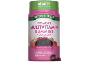 Womans multivitamin gummies +collgen