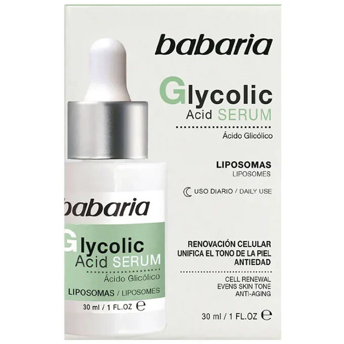 IMG_5600 BABARIA GLYCOLIC ACID SERUM - الصورة 1