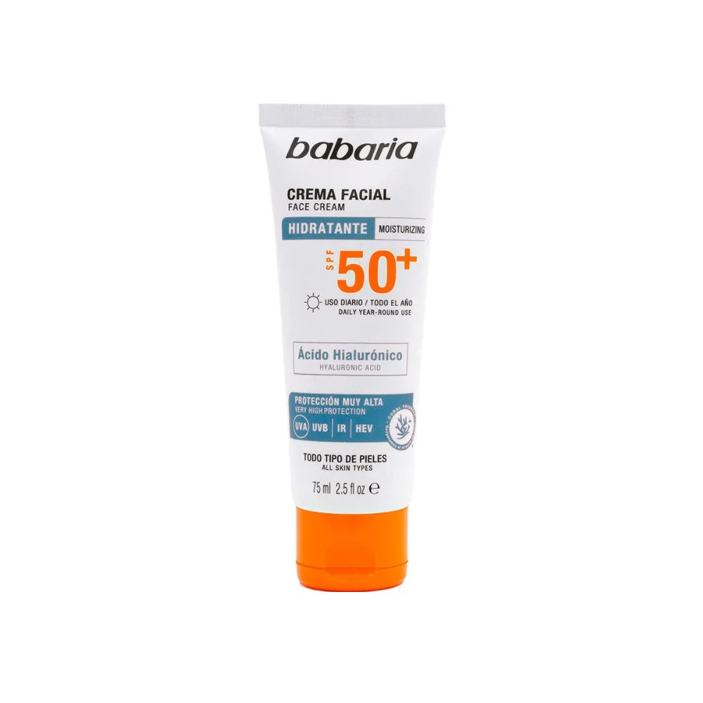 IMG_5665 BABARIA CREMA FACIAL SPF 50 - الصورة 1