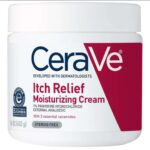 CeraVe Itch Relief Moisturizing Cream ، كريم مرطب علاجي لتخفيف الحكة وتهدئة البشرة الجافة.
