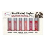 طقم أحمر شفاه سائل مطفي (Matte Liquid Lipstick) من ماركة المكياج الأمريكية theBalm Cosmetics ، Meet Matt(e) Hughes. 💄